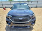 2022 Ford Explorer Police Interceptor Черный vin: 1FM5K8AB7NGC23337