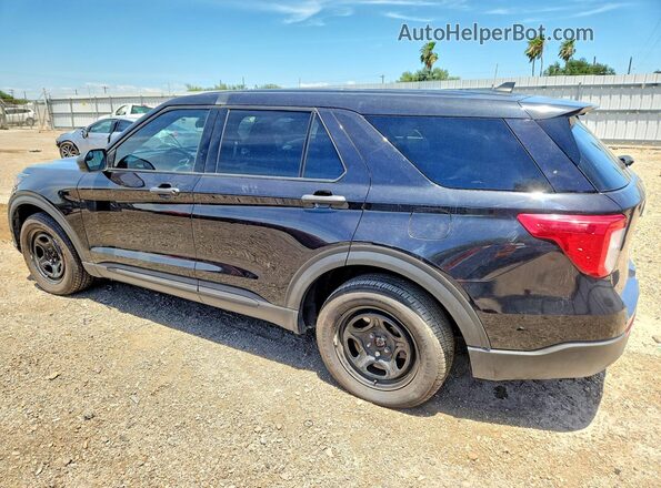 1FM5K8AB7NGC23337 2022 FORD EXPLORER Черный Задняя левая четверть