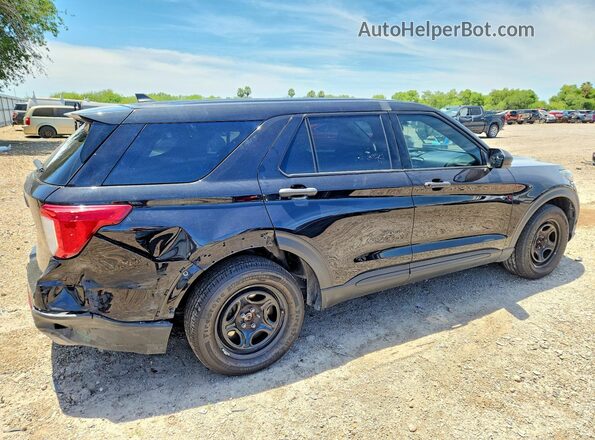 1FM5K8AB7NGC23337 2022 FORD EXPLORER Черный Задняя правая четверть