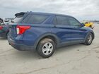 2023 Ford Explorer Police Interceptor Синий vin: 1FM5K8AB7PGB03752