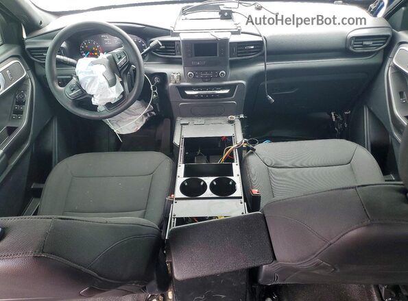 1FM5K8AB7PGB03752 2023 FORD EXPLORER Синий Вид панели приборов