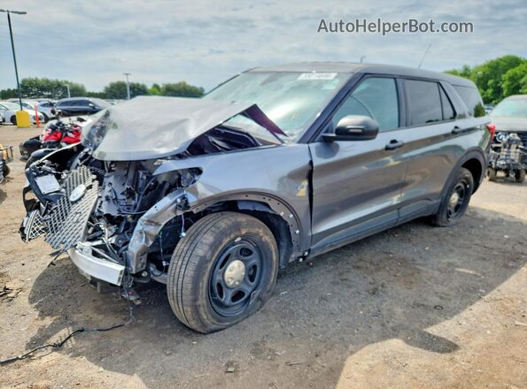 1FM5K8AB7PGC07786 2023 FORD EXPLORER Серебряный Передняя левая четверть