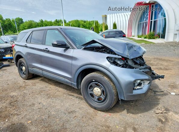 1FM5K8AB7PGC07786 2023 FORD EXPLORER Серебряный Передняя правая четверть