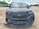 2021 Ford Explorer Police Interceptor Black vin: 1FM5K8AB9MGA65372