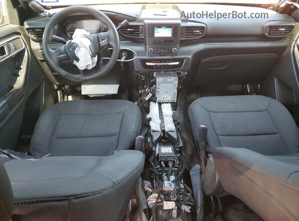 1FM5K8AB9MGA65372 2021 FORD EXPLORER Black Widok deski rozdzielczej