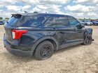 2021 Ford Explorer Police Interceptor Black vin: 1FM5K8AB9MGA65372