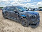 2021 Ford Explorer Police Interceptor Black vin: 1FM5K8AB9MGA65372