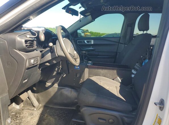 1FM5K8AB9MGC35570 2021 FORD EXPLORER Белый Вид салона спереди
