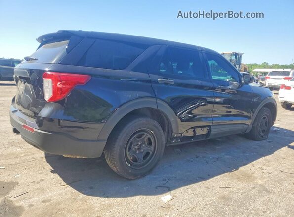 1FM5K8AB9RGA25400 2022 FORD EXPLORER Черный Задняя правая четверть