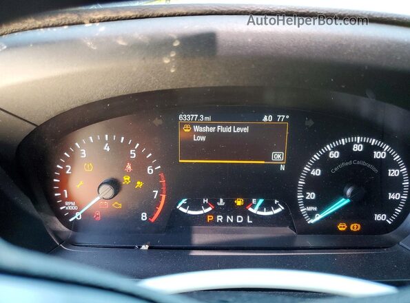 1FM5K8ABXLGA97813 2020 FORD EXPLORER Синий Вид щитка приборов