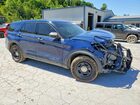 2020 Ford Explorer Police Interceptor Синий vin: 1FM5K8ABXLGA97813