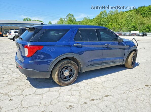 1FM5K8ABXLGA97813 2020 FORD EXPLORER Синий Задняя правая четверть