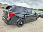 2022 Ford Explorer Police Interceptor Black vin: 1FM5K8AC1NGA92057