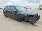 2022 Ford Explorer Police Interceptor Black vin: 1FM5K8AC1NGA92057