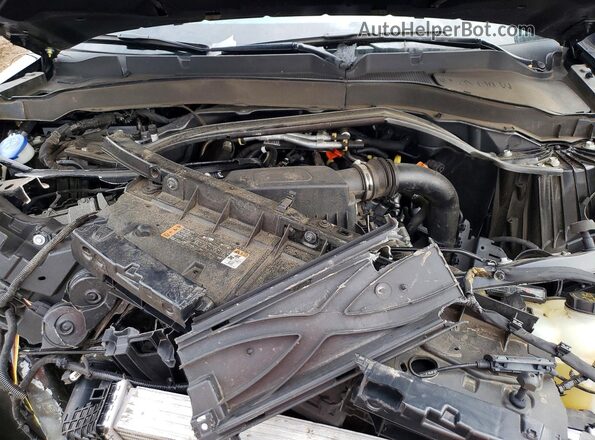 1FM5K8AC2NGB45686 2022 FORD EXPLORER Черный Вид подкапотного пространства