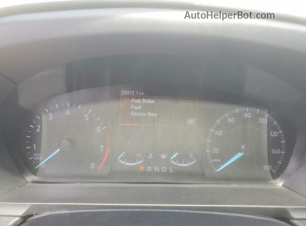 1FM5K8AC2RGA62507 2024 FORD EXPLORER Silver Вид щитка приладів