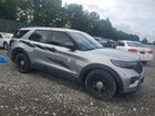 2024 Ford Explorer Police Interceptor Silver vin: 1FM5K8AC2RGA62507