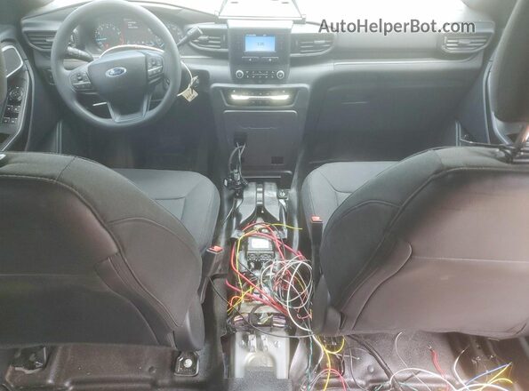 1FM5K8AC2RGA62507 2024 FORD EXPLORER Silver Вид панелі приладів