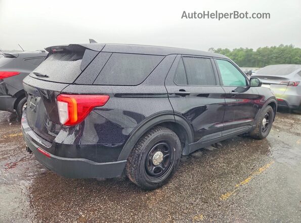 1FM5K8AC3MNA14177 2021 FORD EXPLORER Черный Задняя правая четверть