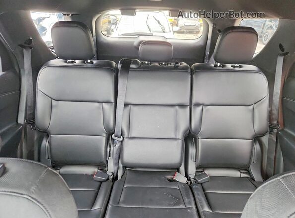 1FM5K8AC3MNA14177 2021 FORD EXPLORER Черный Вид задних сидений