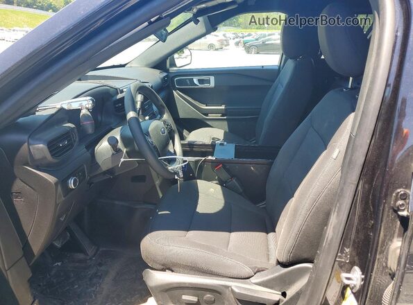 1FM5K8AC5PGA17557 2023 FORD EXPLORER Черный Вид салона спереди