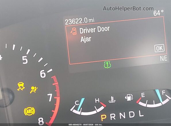 1FM5K8AC9NGA62174 2022 FORD POLICE INTERCEPTOR Серый 