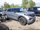 2022 Ford Police Interceptor Utility   Серый vin: 1FM5K8AC9NGA62174