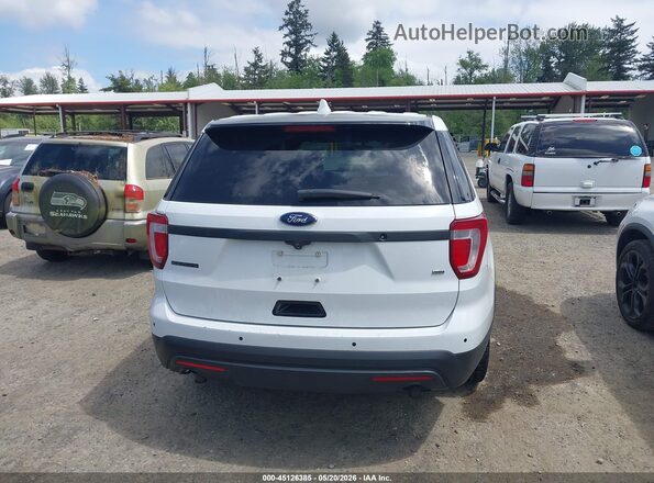 1FM5K8AR0HGA37379 2017 FORD UTILITY POLICE INTERCEPTOR White 