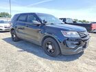 2017 Ford Explorer Police Interceptor Black vin: 1FM5K8AR0HGC25531