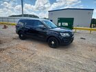 2016 Ford Explorer Police Interceptor Черный vin: 1FM5K8AR1GGD15950