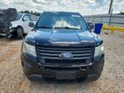 2016 Ford Explorer Police Interceptor Черный vin: 1FM5K8AR1GGD15950
