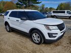 2016 Ford Explorer Police Interceptor Белый vin: 1FM5K8AR1GGD30237