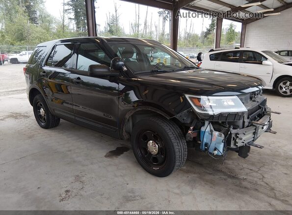 1FM5K8AR1GGD32053 2016 FORD UTILITY POLICE INTERCEPTOR Черный Передняя правая четверть
