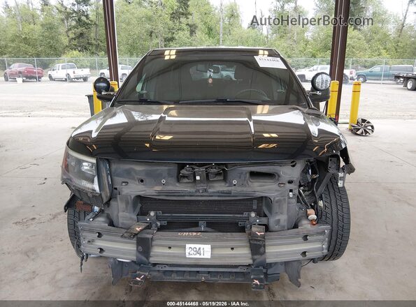 1FM5K8AR1GGD32053 2016 FORD UTILITY POLICE INTERCEPTOR Черный Вид спереди