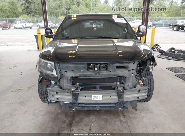 1FM5K8AR1GGD32053 2016 FORD UTILITY POLICE INTERCEPTOR Черный Вид задней части салона