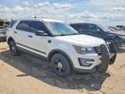 2018 Ford Explorer Police Interceptor Белый vin: 1FM5K8AR1JGC49603
