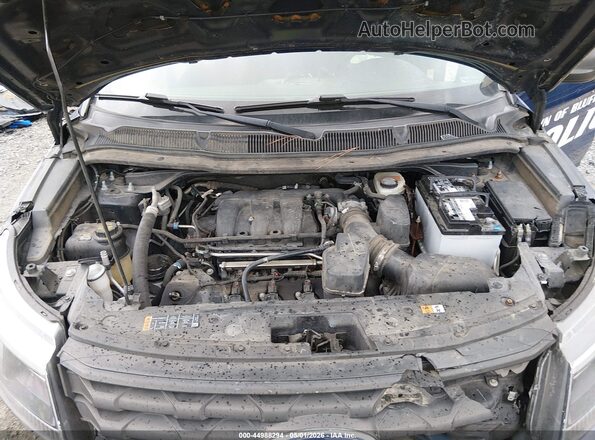 1FM5K8AR3GGA71900 2016 FORD UTILITY POLICE INTERCEPTOR Синий Вид сзади