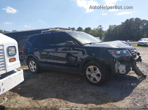 1FM5K8AR3GGA71900 2016 FORD UTILITY POLICE INTERCEPTOR Синий Панорамный вид салона 360°