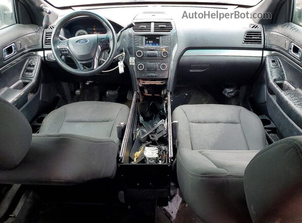 1FM5K8AR4HGA37028 2017 FORD EXPLORER Two Tone Vista del salpicadero