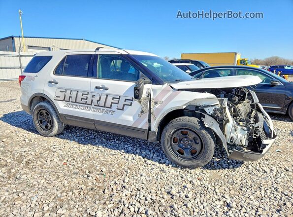 1FM5K8AR4HGC90978 2017 FORD EXPLORER Белый Передняя правая четверть
