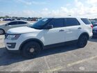 2016 Ford Utility Police Interceptor   Белый vin: 1FM5K8AR5GGC50830