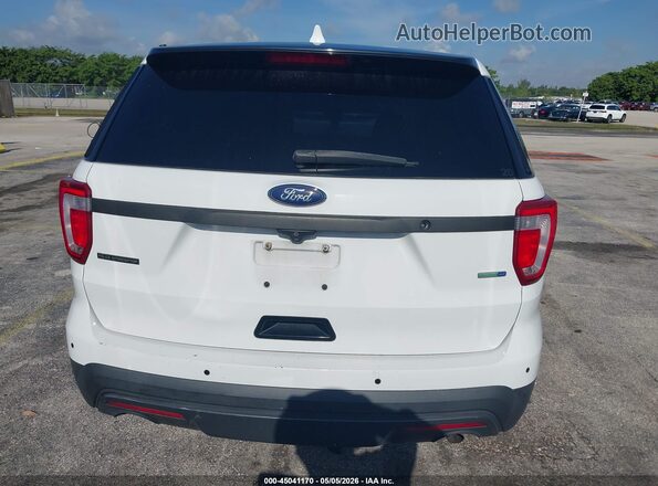 1FM5K8AR5GGC50830 2016 FORD UTILITY POLICE INTERCEPTOR Белый 