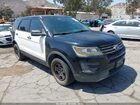 2017 Ford Utility Police Interceptor   Black vin: 1FM5K8AR5HGC57200