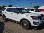 2018 Ford Explorer Police Interceptor Белый vin: 1FM5K8AR5JGA44138