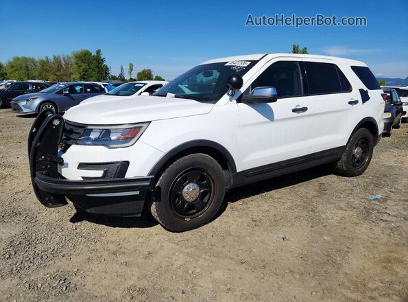 1FM5K8AR5JGA46326 2018 FORD FORD EXPLORER Белый Передняя левая четверть