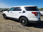 2018 Ford Explorer Police Interceptor Белый vin: 1FM5K8AR5JGA46326