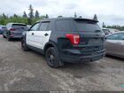 2018 Ford Police Interceptor Utility   Black vin: 1FM5K8AR5JGA84784