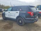 2018 Ford Explorer Police Interceptor Двухцветный vin: 1FM5K8AR5JGC75752