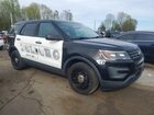 2018 Ford Explorer Police Interceptor Двухцветный vin: 1FM5K8AR5JGC75752