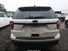 2019 Ford Police Interceptor Utility   White vin: 1FM5K8AR5KGA29690
